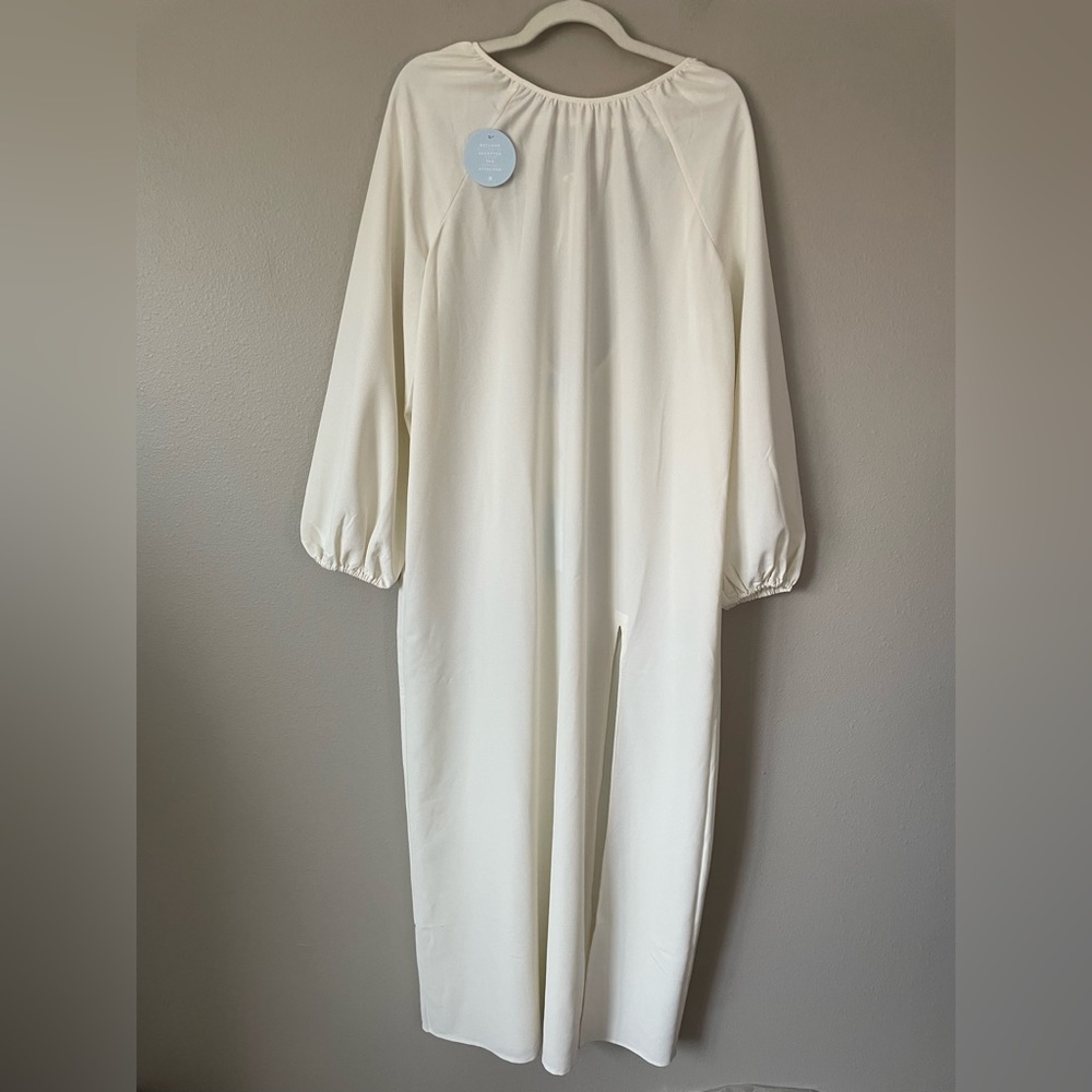 Hill House The Simone Dress Coconut Milk - Picture 4 of 9